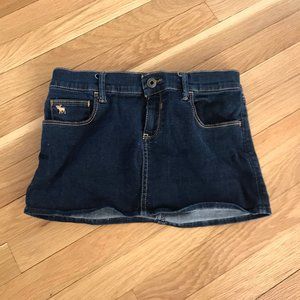 Abercrombie Jean Skirt